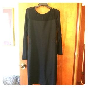 The Limited long black dress